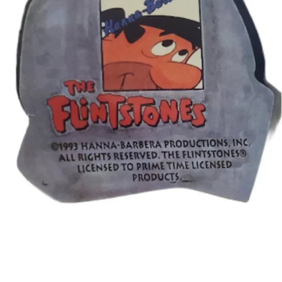 Vintage 90s Official Flintstones Georgetown Hoyas Baseball Cap - Picture 2 of 5